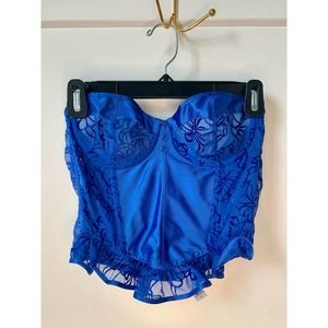 Christian Dior RARE Vintage Union Made Intimates Bustier Corset Top Size 36